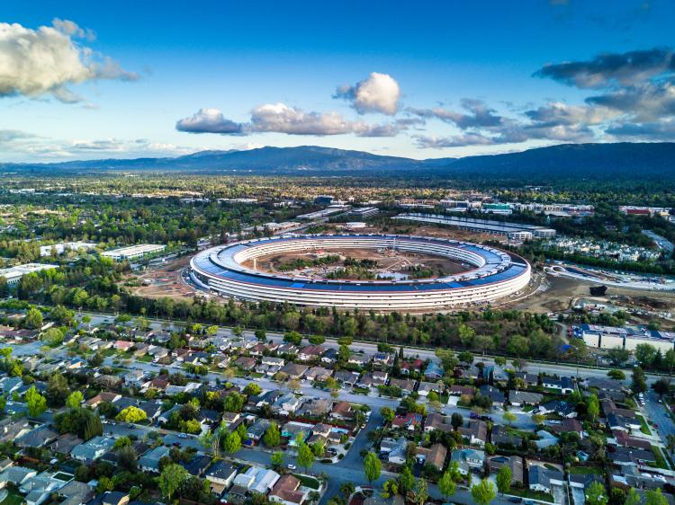 Apple Headquarters in Silicon Valley