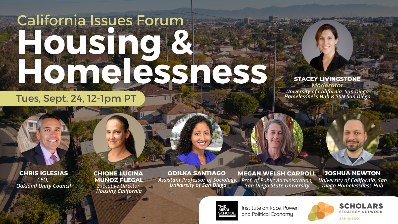 Housing & Homelessness Event Graphic
