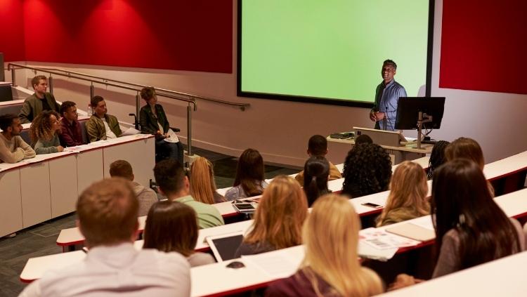University lecture 