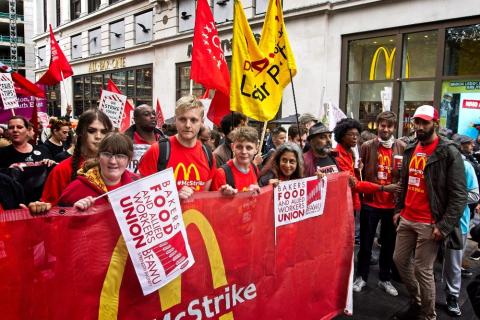 McStrike, Fight for 15 protest