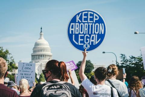 abortion protest