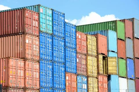 stacked trade boxes