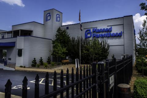 View of a Planned Parenthood clinic 