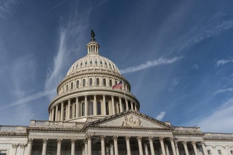 Congress building in Washington D.C. 