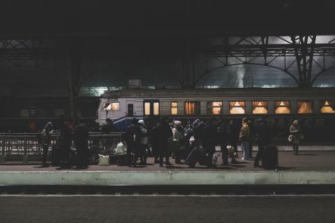train in Ukraine