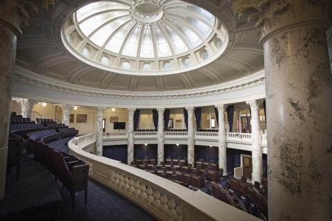 Inside of Senate building