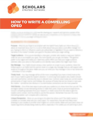 How to write a compelling OpEd Screenshot