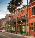 Main street in downtown Ybor City Tampa, Florida