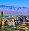 Tuscon Arizona skyline