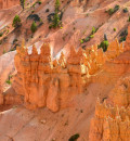 Hoodoo rock formations in Utah