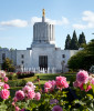 Oregon State Capitol building in Salem, Oregon